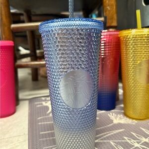 Starbucks Blue and White Gradient Tumbler